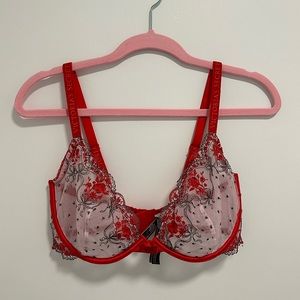 Victoria’s Secret Unlined Lace Demi Bra